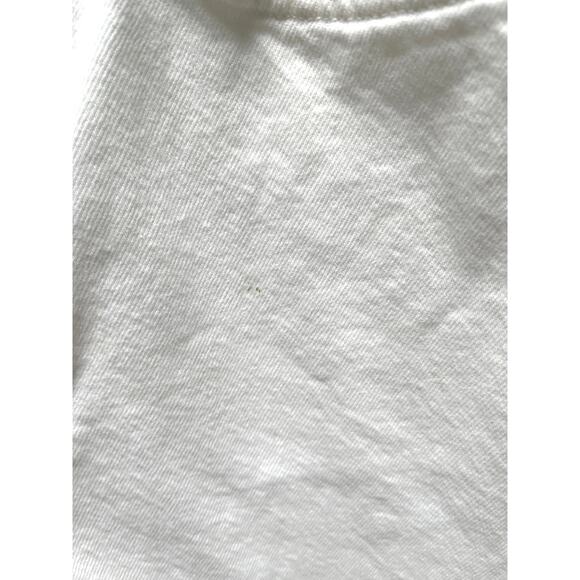 Agolde 90’s Mid Rise Distressed White Denim Jeans Size 25 - Picture 3 of 15